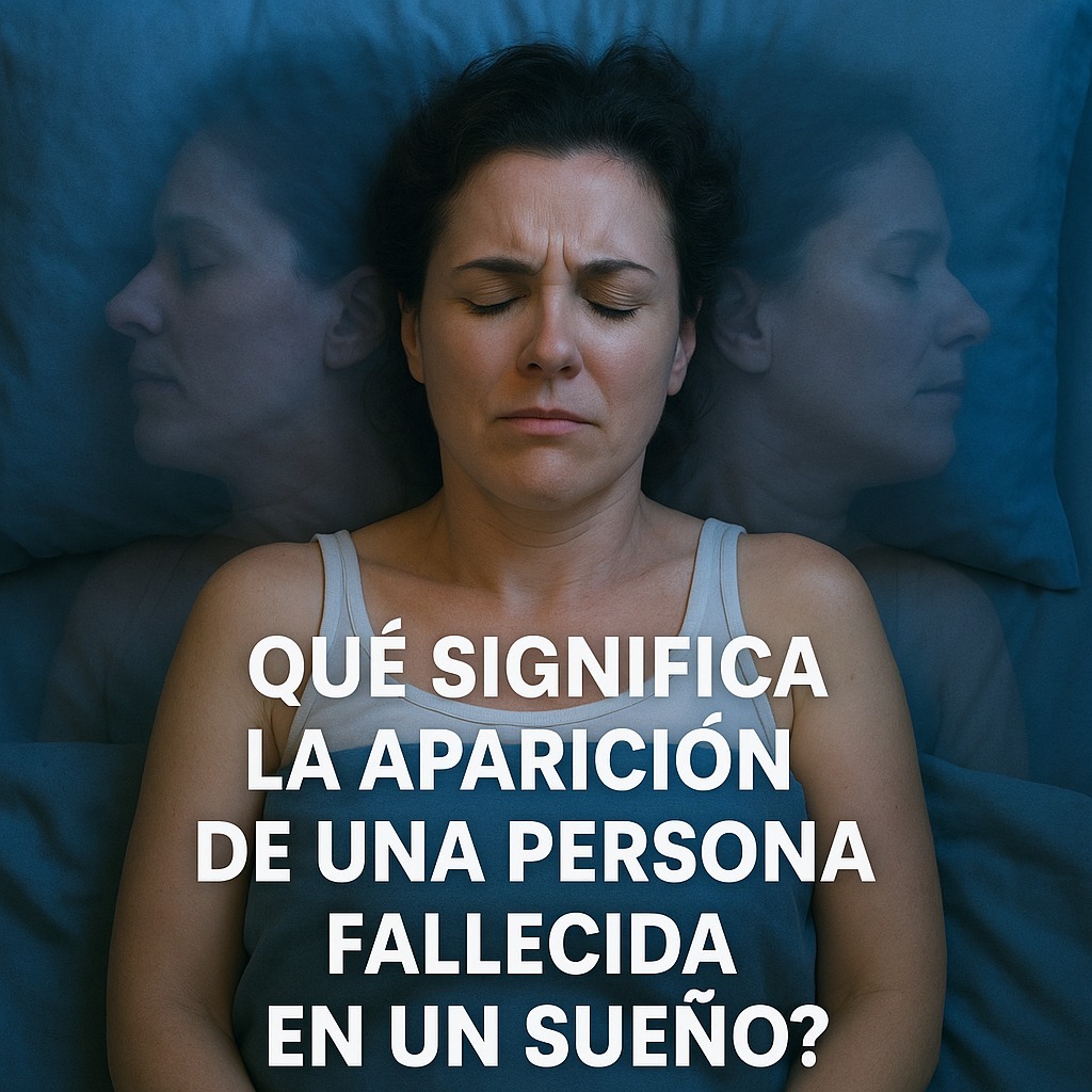 ¿Qué significa soñar con una persona fallecida?