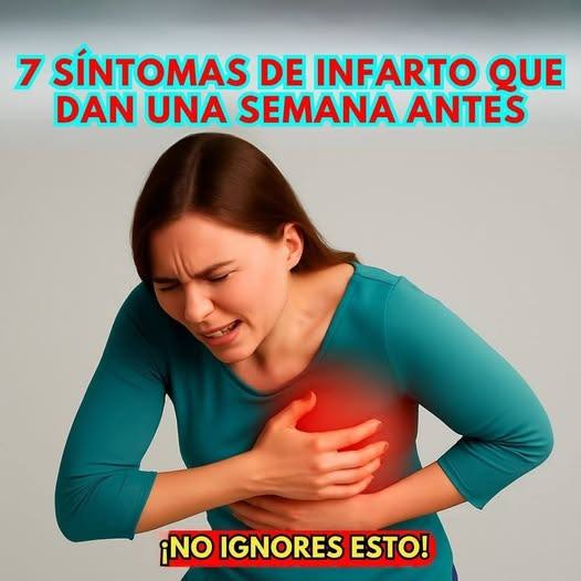 5 Sintomas en las mujeres de que se está manifestando un infarto