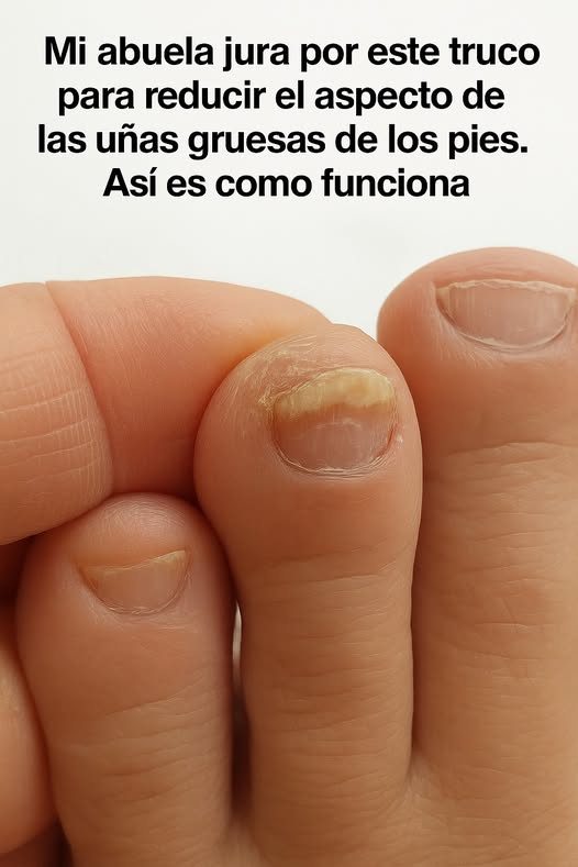 El truco para reducir el aspecto de las uñas gruesas