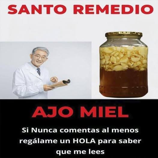 Mezcla ajo y miel, tómalo en ayuna y elimina todos los males de tu vida