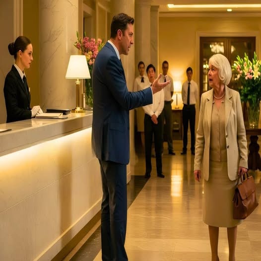La echaron del hotel sin saber quién era su hijo…, ella se enfadó y los ahuyentó a todos…