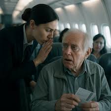 “¡Finge que estás enfermo y SAL DEL AVIÓN!” — me susurró la azafata al subir… y MINUTOS DESPUÉS entendí por qué