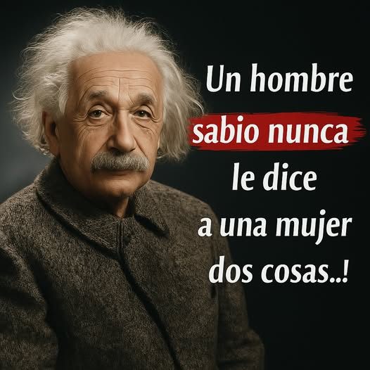 Albert Einstein: Lo que un hombre sabio jamás le dice a una mujer