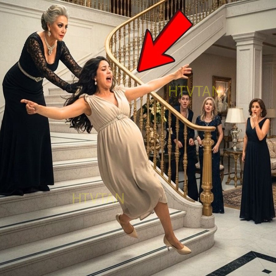 MI SUEGRA ME EMPUJÓ EMBARAZADA POR LAS ESCALERAS… PERO LO QUE PASÓ DESPUÉS NADIE LO IMAGINABA…
