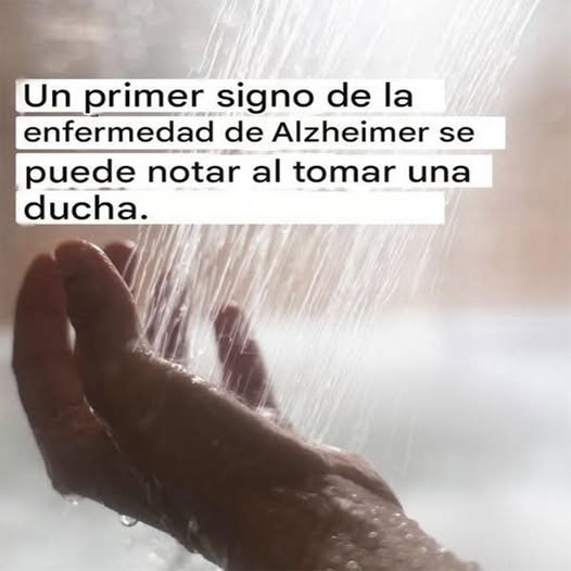 Un Signo Temprano del Alzheimer Puede Notarse al Ducharse