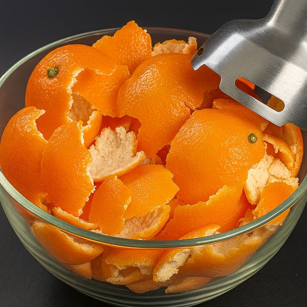 Increíble receta con cáscaras de mandarina: cómo usarlas correctamente