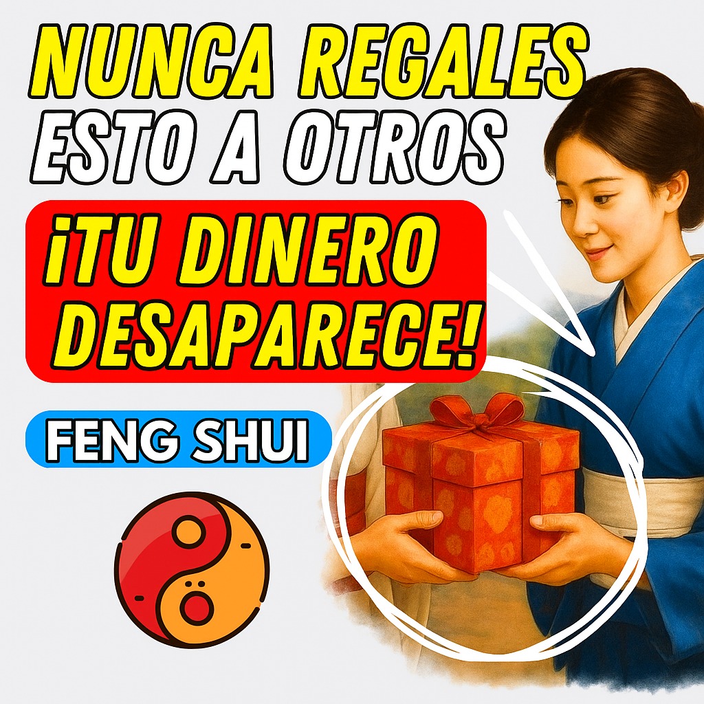 Si quieres ser rico, nunca regales estas 7 cosas o tu dinero desaparecerá (Feng Shui)