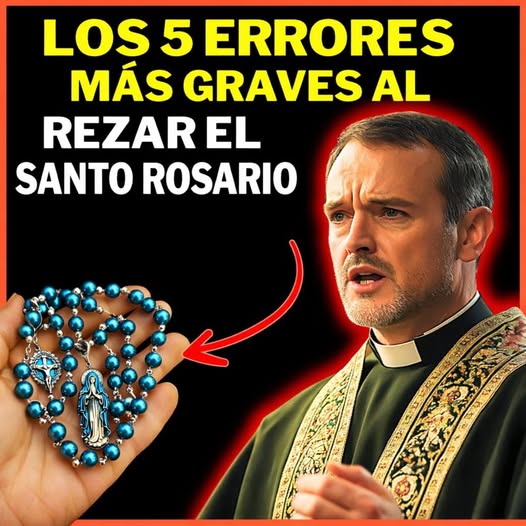 Errores frecuentes al rezar el Santo Rosario y cómo hacerlo con mayor recogimiento espiritual.
