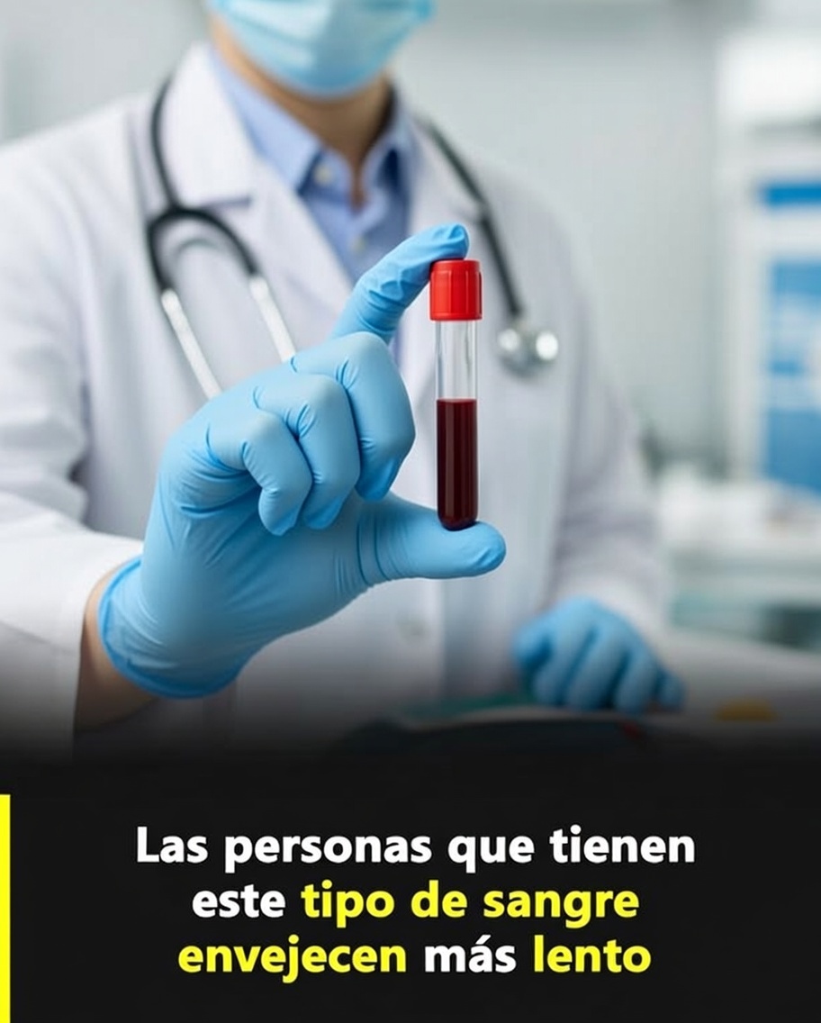 ¿Tu grupo sanguíneo podría influir en el envejecimiento?