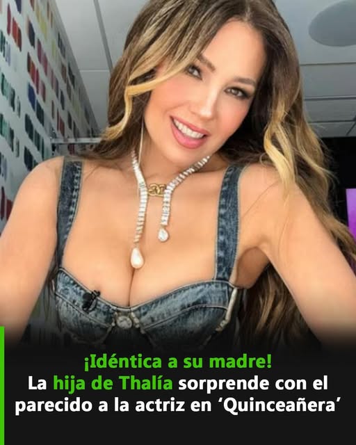 ¡Como dos gotas de agua! La hija de Thalía impacta con su parecido a la estrella en su época de telenovelas