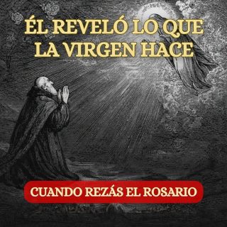 Padre Pío compartió una reflexión sobre el significado espiritual de rezar el Rosario.