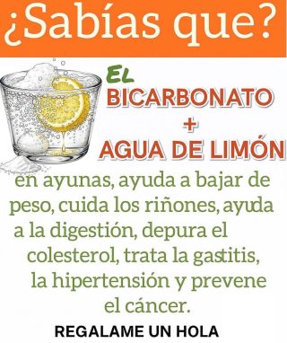 Si preparas bicarbonato con agua de limón de esta forma, te sorprenderán sus beneficios