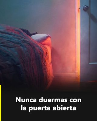 ¿Por qué cerrar la puerta del cuarto mientras duermes podría salvar tu vida?