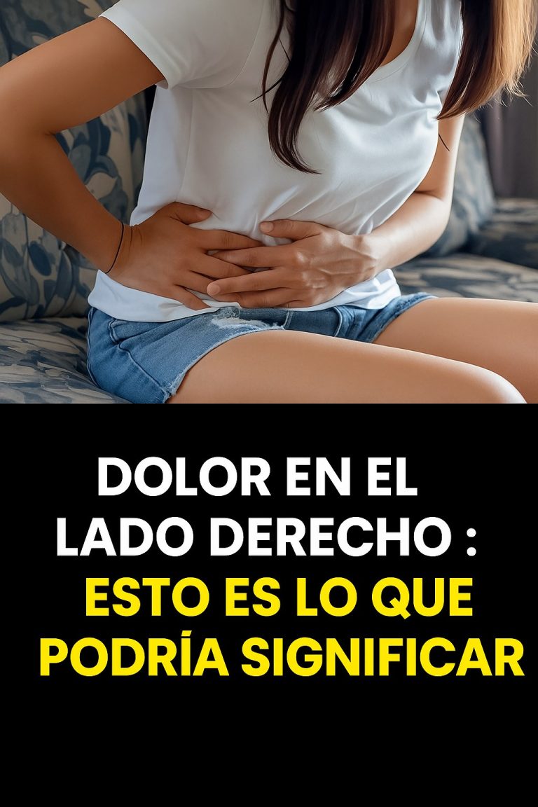 Dolor en el lado derecho del cuerpo: ¿qué significa?