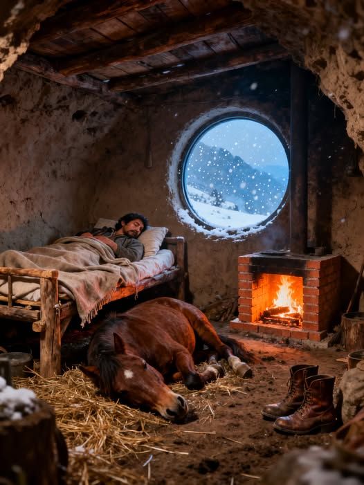 “Nadie creía en la choza de la viuda, escondida en lo profundo de la cueva… hasta que una tormenta que duró cinco días dejó a toda la ciudad sumida en el hielo.”
