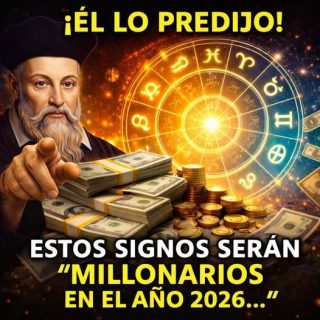 La predicción atribuida a Nostradamus que muchos relacionan con la fortuna de algunos signos en 2026