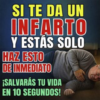CÓMO SOBREVIVIR A UN INFARTO CUANDO ESTÁS SOLO