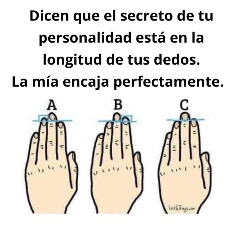 El tamaño de tus dedos revela la verdad sobre tu personalidad – ¿qué dicen los tuyos?