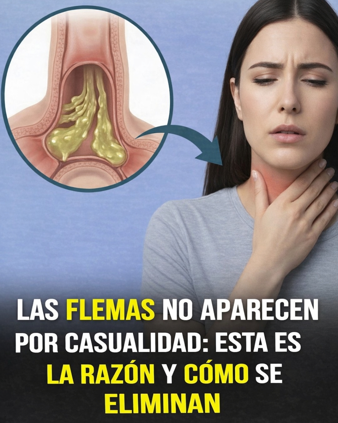 Método Correcto para Eliminar Todo el Moco y Flemas de la Garganta y Pulmones