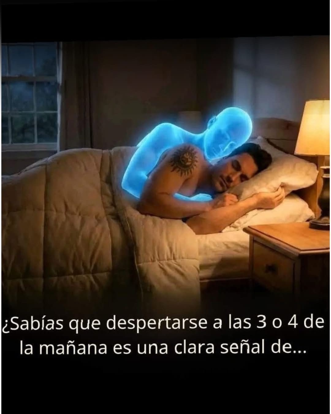 ¿Que significa despertar a las 3 o 4 am?