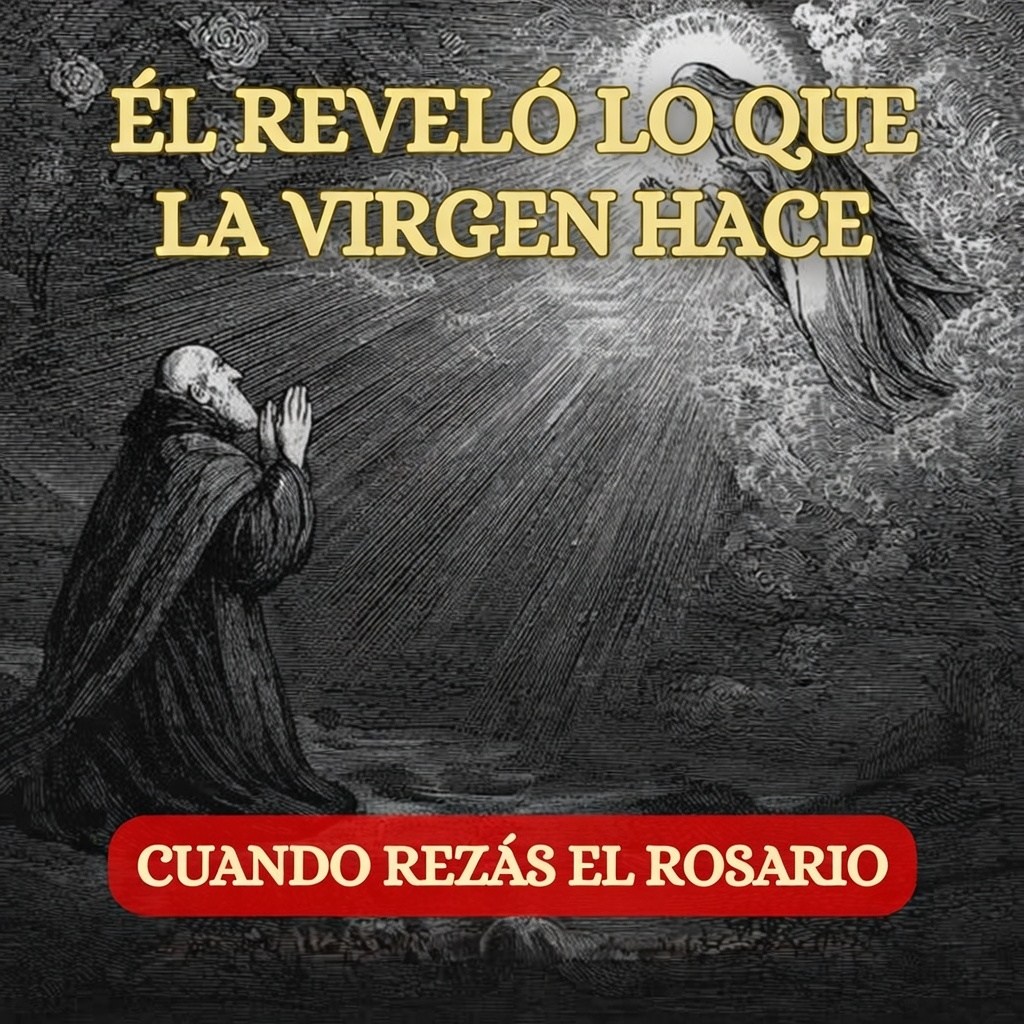 Padre Pío compartió una reflexión sobre el significado espiritual de rezar el Rosario.