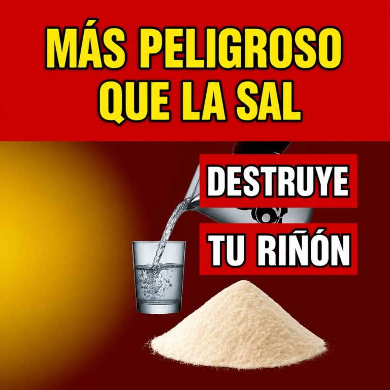 El peor veneno blanco que usamos en la cocina.