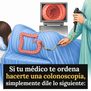 Si tu médico te ordena hacerte una colonoscopía, simplemente dile lo siguiente