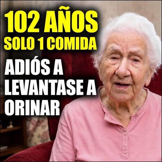 Tengo 102 años: hice esto y dejé de despertarme para orinar por la noche