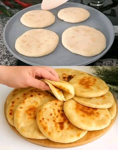 Pan Casero en Sartén: Una Receta Facil, Deliciosa y Super Rápida