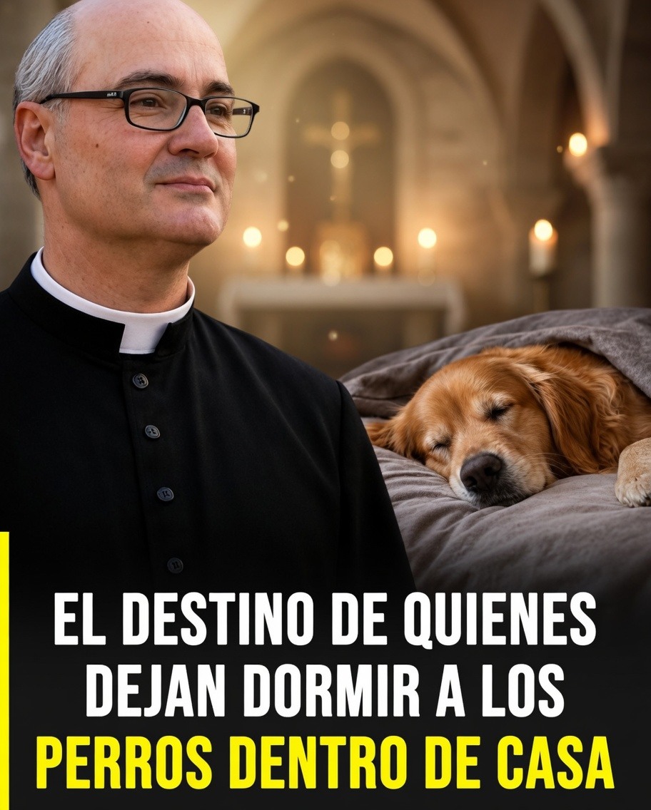 Lo que significa, según un sacerdote, que los perros duerman dentro de la casa