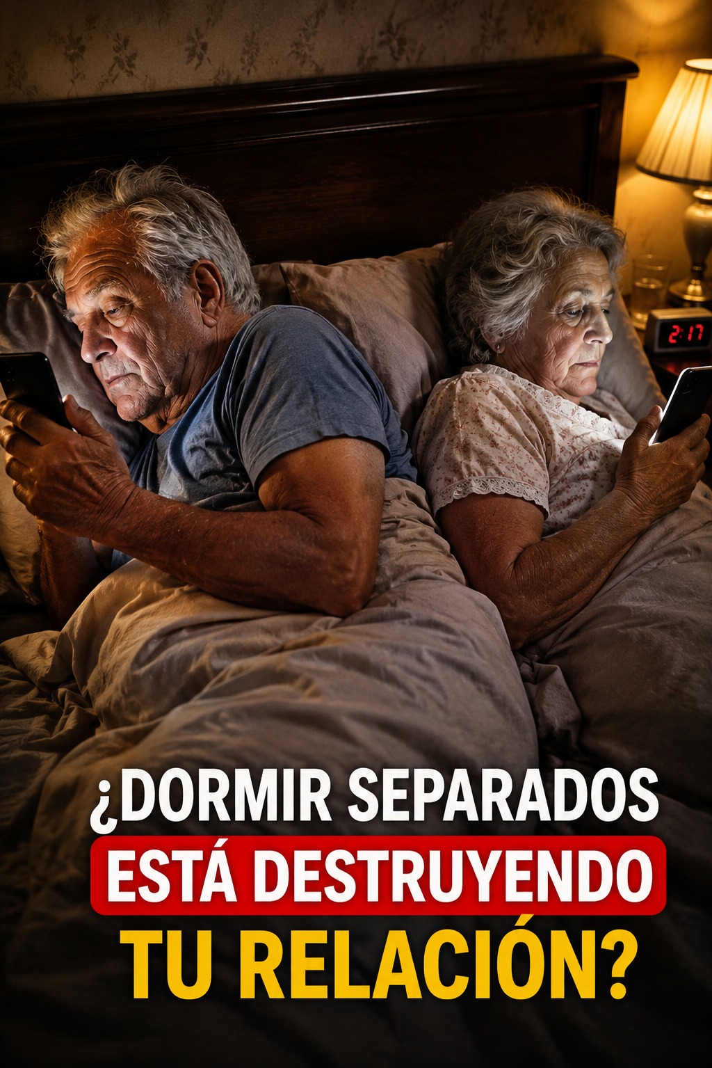 😴💔 ¿Por qué las parejas duermen por separado a partir de los 50 años? (La verdad que casi nadie te cuenta)