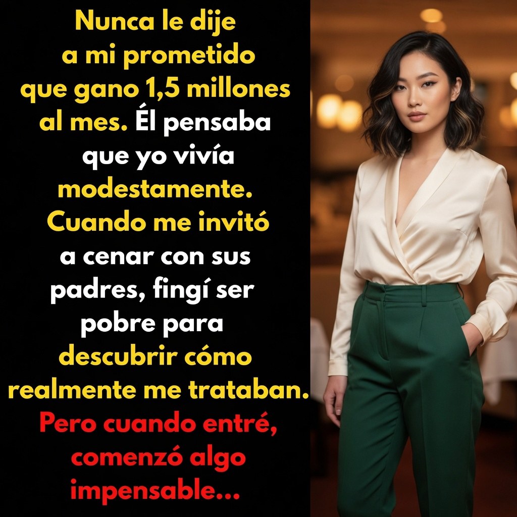 Se hizo pasar por una persona humilde en una cena, pero al entrar ocurrió algo inesperado.