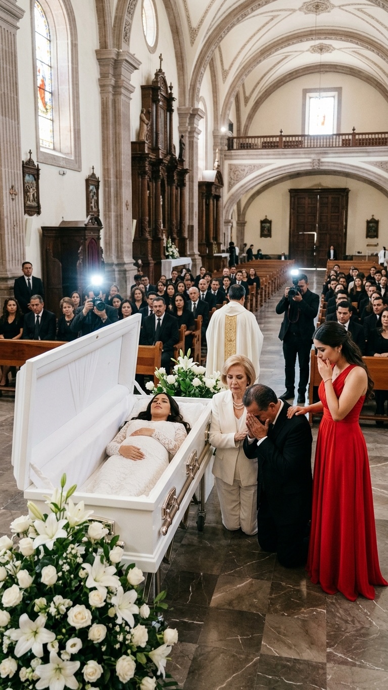 Su esposo llegó riendo al funeral con la amante, sin saber que la esposa embarazada dejó 1 trampa maestra para destruirlos frente a todos