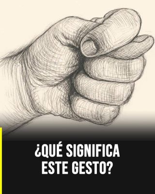 El antiguo gesto con la mano que esconde un significado sorprendente