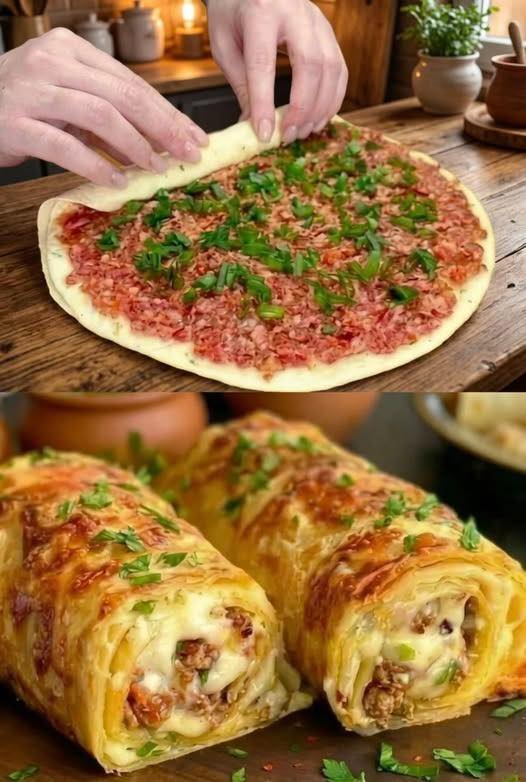 Receta de envolturas de hamburguesa con queso