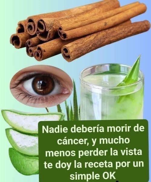 Bebida Natural de Juventud con Canela y Aloe Vera