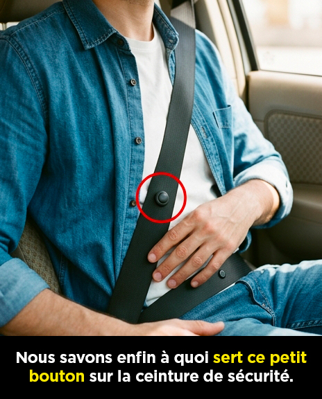 Ce petit bouton sur la ceinture n’est pas là par hasard ! Regardez à quoi il sert
