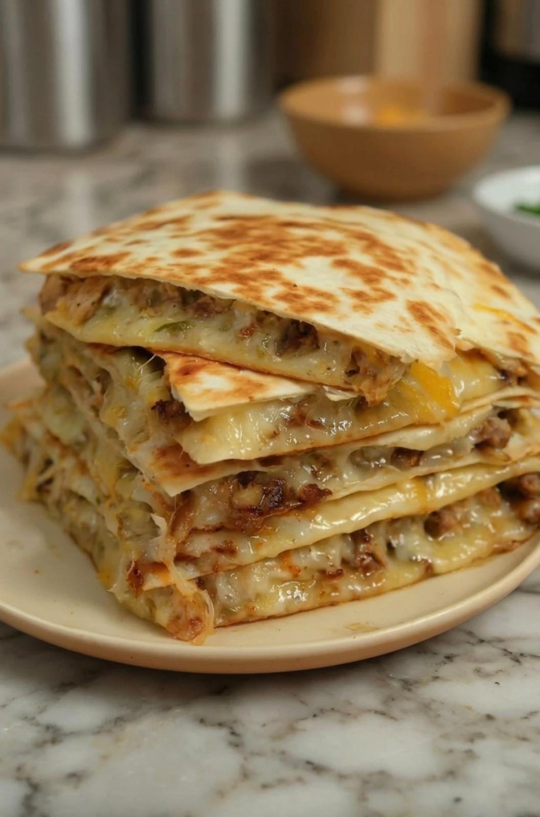 Quesadillas de pollo