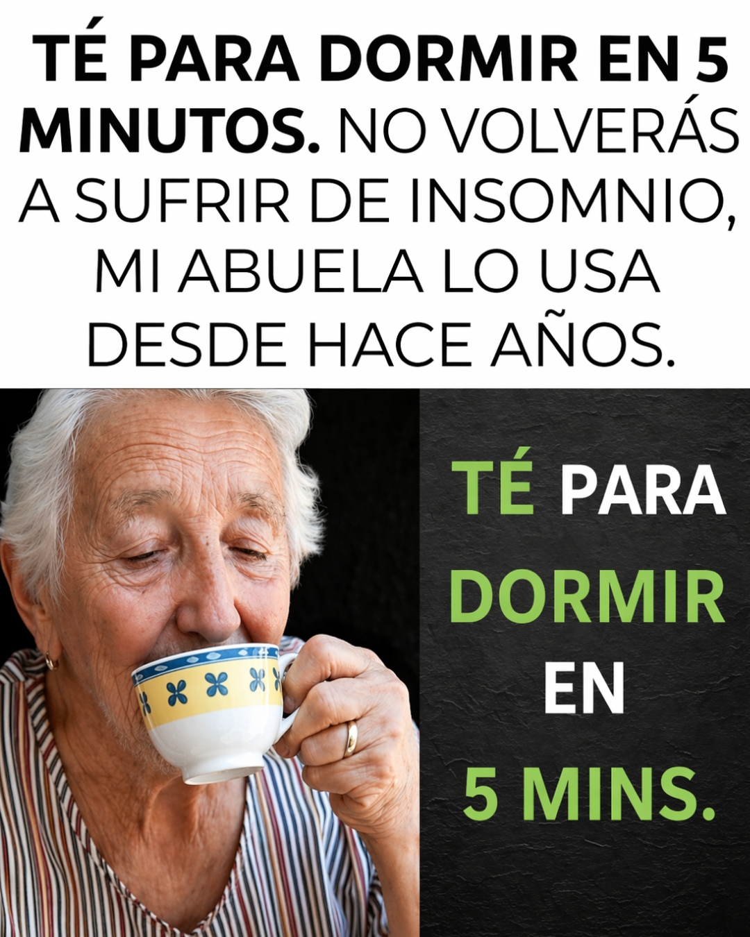 Té para aumentar la memoria, bajar estrés, desaparecer insomnio, dar energía, mejora la circulación y los nervios