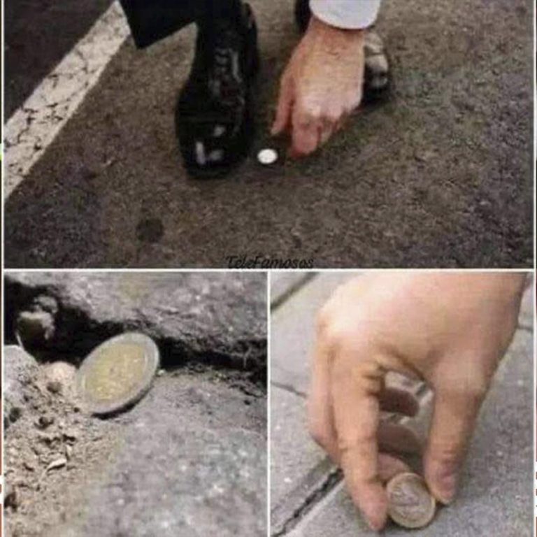 Que significa encontrarse con una moneda den el suelo
