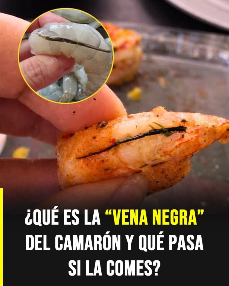 La “vena” del camarón: el detalle culinario que pocos conocen y muchos discuten