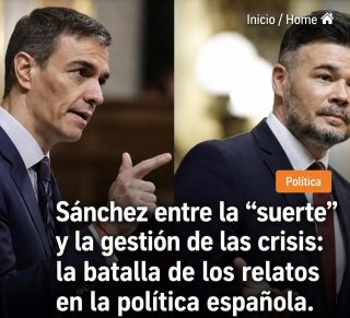 Sánchez responde a Rufián y convierte la ironía en discurso de liderazgo