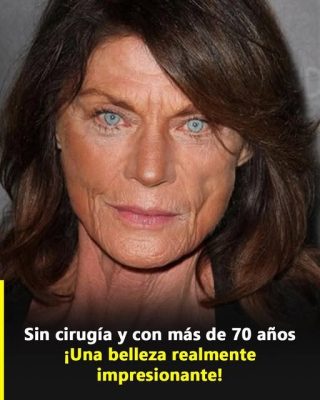Así luce la actriz de los ojos más impactantes a sus 76 años
