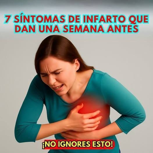 5 Sintomas en las mujeres de que se está manifestando un infarto