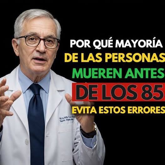 Por qué muchas personas no superan los 85 años y qué hábitos conviene revisar después de los 60.