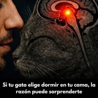 ¿Tu gato se te acerca mientras duermes? Esto es lo que realmente significa