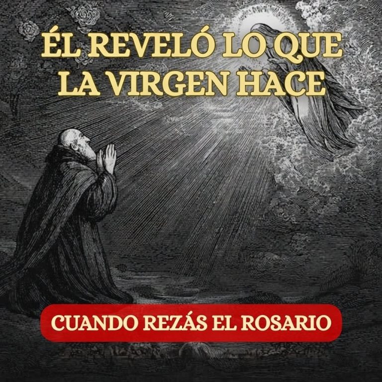 Padre Pío compartió una reflexión sobre el significado espiritual de rezar el Rosario.