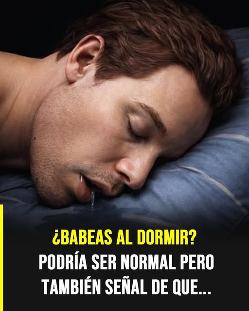 Si babeas mucho mientras duermes, esto le podría estar pasando a tu cuerpo