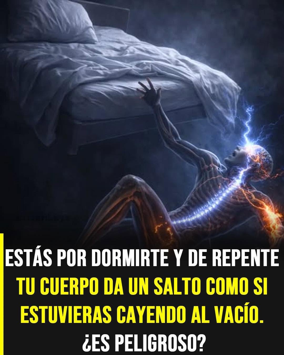 Estas son las razones por el cual sentimos que nos caemos en el sueño