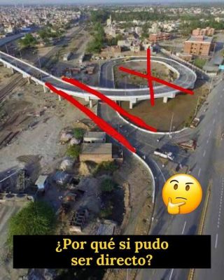 Por esta única razón no se construyen rectas las carreteras.